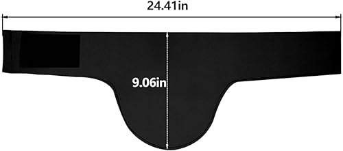 Miniatura 2 de AUNMAS Neck Ice Pack Wrap, Reusable with Solid Gel, Hot Cold Compress with Long Lasting Cooling and Universal Sizing for Home Use (Black)