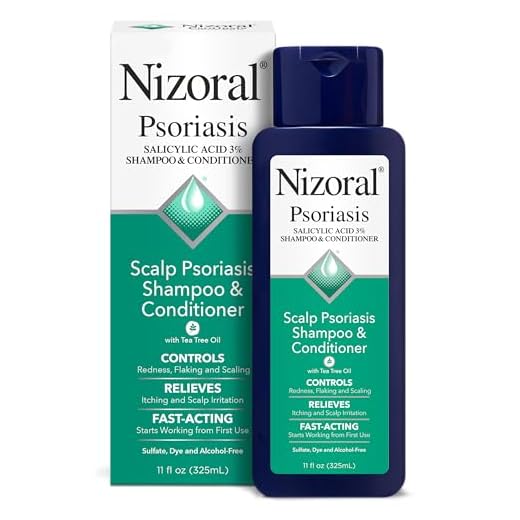 Nizoral Scalp Psoriasis Shampoo & Conditioner, 11 Ounce
