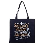 Harry Potter I Solemnly Swear That I Am Up To No Good Canvas Tote Bag