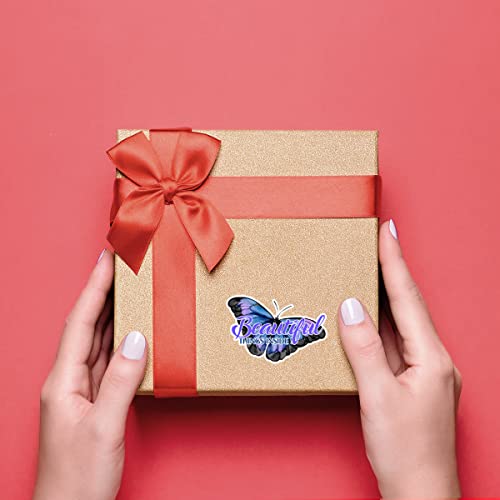 Funny Beautiful Things Inside Butterfly Small Business Stickers, Mail Stickers, Thank You Stickers, Packaging Stickers, Mail Envelopes Shipping Stickers For Small Business,500 Pcs #TOP2