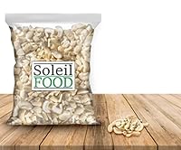 SoleilFOOD Cashewkerne in Bruch 1kg Cashewbruch Cashew roh Nüsse Cashews Cashewnüsse gesund Proteinreich vegan Cashew