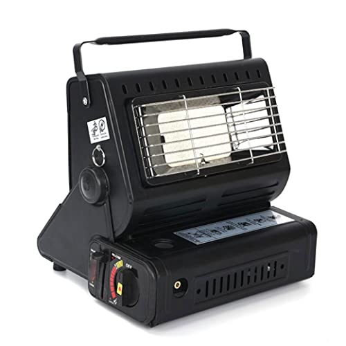Riscaldatore a Gas Compatto Portatile Portatile Compatta Mobile Roulotte Lampada Di Calore All'aperto Butano Per Pesca Patio Escursionistico in Campeggio All'interno, Riscaldatore a Gas Esterno
