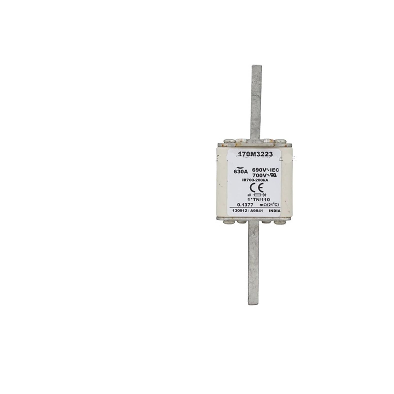 Fusible rapide 170M3221 170M3222 170M3223 pour protection industrielle