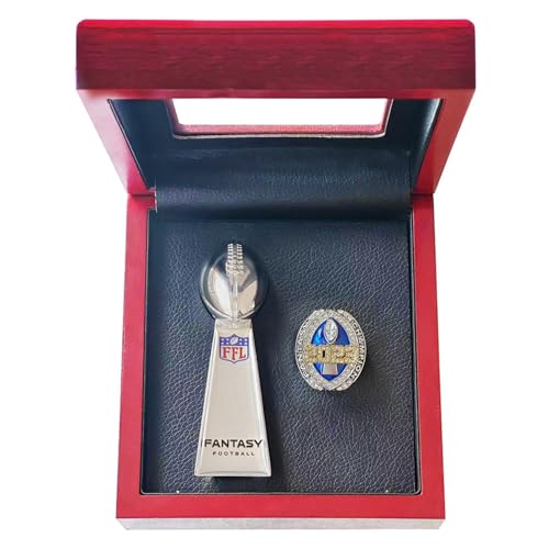Kuseli 2023 Massive Fantasy Football Championship Fantasy Championship Trophy FFL WINIER MVP Collectible Gift (11)
