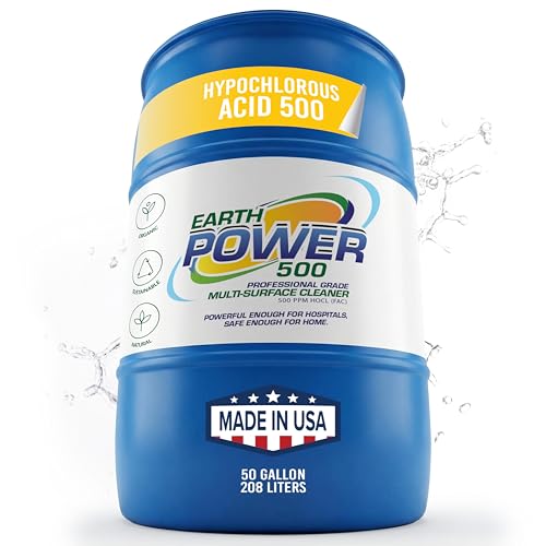 Image of Earth Power Hypochlorous Acid 500 PPM Multipurpose Cleaner - 50 Gallon
