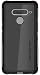 Ghostek Covert Designed for LG V50 ThinQ 5G Case Clear Silicone Bumper Phone Cover Ultra Thin Slim Fit Skin Wireless Charging Compatible Tough Shockproof Heavy Duty Protection Anti-Slip Grip - (Smoke)