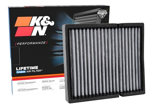 K&N Premium Innenraumfilter: Hochleistungs, waschbar, sauberer Luftstrom in