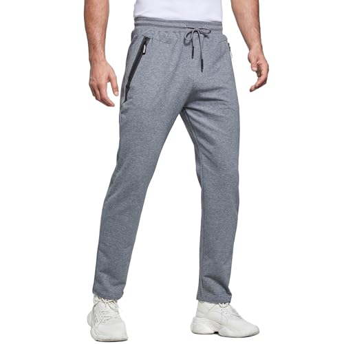 ZOXOZ Jogging Homme Survetement Pantalons de Sport Homme Sportswear Running Jogger Coton Training Bas Jogging Slim Fit Taille éLastiquéE Pant avec Poches Zippées Gris foncé 3XL ZOXOZ Jogging Homme Survetement Pantalons de Sport Homme Sportswear Running Jogger Coton Training Bas Jogging Slim Fit Taille éLastiquéE Pant avec Poches Zippées Gris foncé 3XL