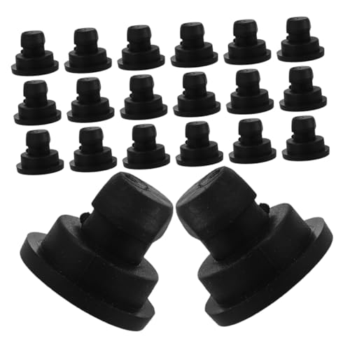 KALLORY 20pcs Non- Rubber Feet for Rice Cookers and Slow Cookers Kitchen Appliance Pads Noise Reduction Easy Cleaning Compatible Electric Pressure and More