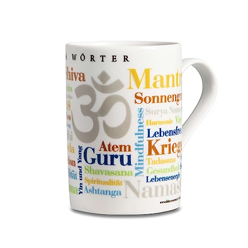 Deine Wörter Kaffeebecher Yoga