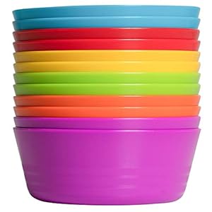 Klickpick Home Bunte Snackschalen Set mit 12
