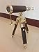 Shaheera Nautical Floor Standing Brass Telescope-Leather Telescope Griffith Astro Telescope B