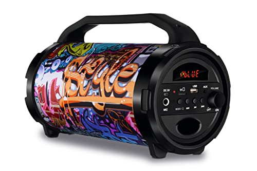 Caixa de Som Amplificada Mondial, Thunder Street II, Multicolor, Bivolt, 50W - MCO-11