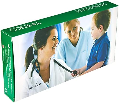 Timesco TD1-13-107 Stethoscope, Ruby Single Head, Black