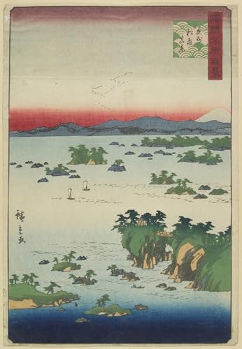 Cartel Matsushima Hiroshige soluciona paredes vacías 60x90cm