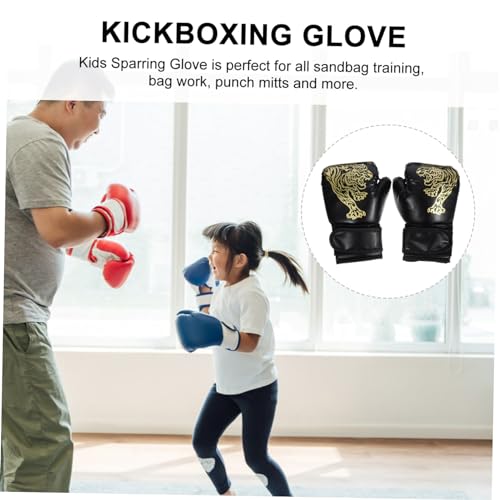 Guantes de kickboxing cómodos con absorción protectora para sparring 7
