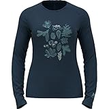 Odlo Damen Langarm Shirt MERINO 200 FOREST