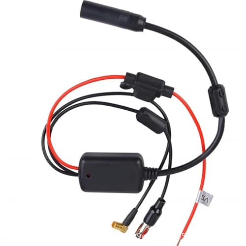 Répartiteur d'antenne radio voiture DAB+ FM AM avec ampli 12V