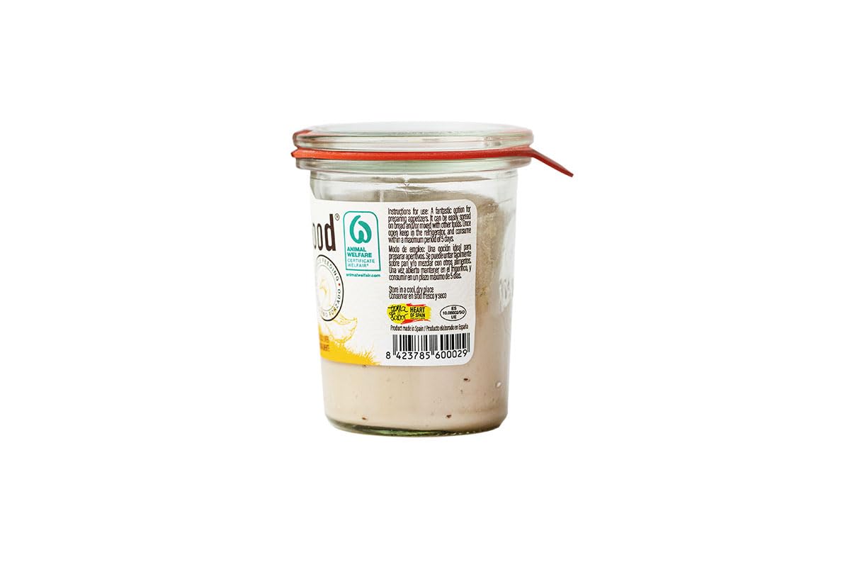 FoieGood BLOC DE PATO– Paté Untable de Hígado de Pato con Certificado Welfair® de Bienestar Animal – Textura Suave y Cremosa – Aperitivos Gourmet