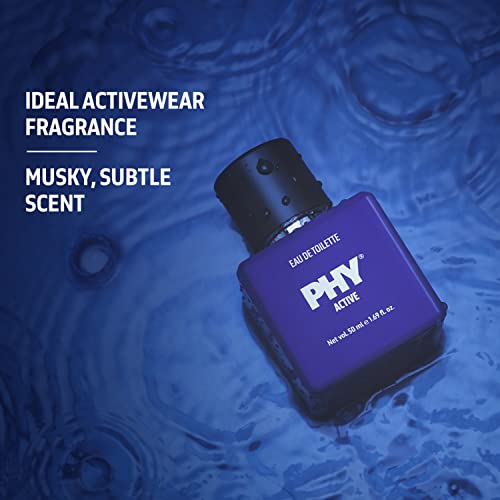 Image of Phy Eau de toilette Fragrance Spray for Men, 50ml - Active