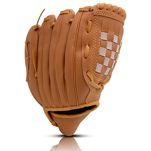Baseball Glove For Kids Youth Adult, Softball Glove 9.5''-12.5'' For Training And Beginner, Baseball Mitt Left Hand Glove, Right Hand Throw #TOP2