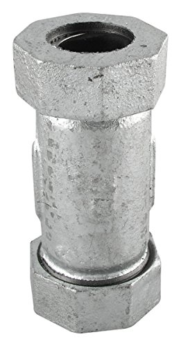 B & K 160-006 1-1/4X4-1/2GALV Coupling, 1-1/4