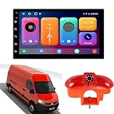 【Ingresso telecamera retromarcia】: la telecamera si alimenta automaticamente quando il veicolo entra in retromarcia e visualizza l'immagine sul touch screen.