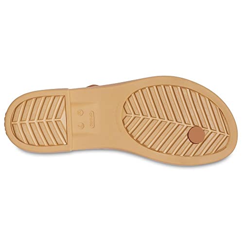 Image of crocs womens Tulum Toe Post W Fashion Sandal