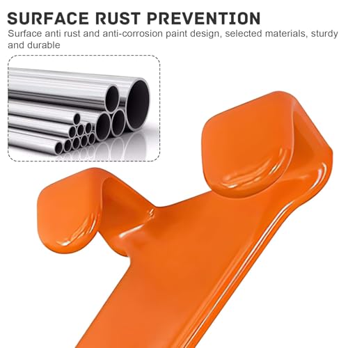 SGZQKZ 2 Stück Motorsägenhalterung, Wandhaken Garage Schwerlast, Werkzeug Wandhalterung, Schwerlasthaken, Gerätehaken, Kettensägen Werkzeughalter, Zwei Montageoptionen Winkelschleifer Halterung