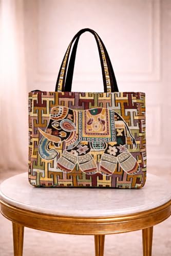 Image of Designer Elephant Handbag for Women Stylish Big Hand Bag for Women Shoulder Hand Bag for Office Use