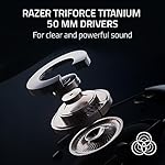 Razer BlackShark V2 HyperSpeed Wireless Gaming Headset: 2.4GHz, Bluetooth or USB - THX Spatial Audio - Titanium 50mm Drivers - 70 Hr Battery - for Xbox Series X, Series S, PS5, PC, Switch 2 - Black - Image 3