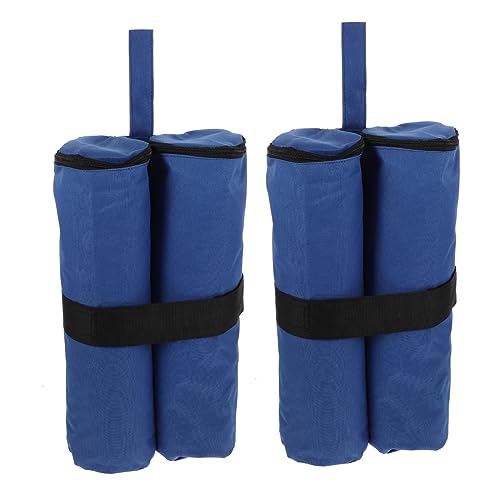 Hemobllo 2 Piezas Bolsas de Arena para Fijación de Resistentes y Prueba de Viento para Camping y Pabellones Multiusos Material y Duradero