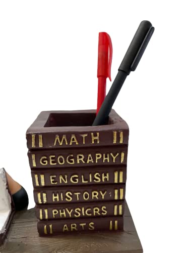 Image of AUGEN Polyresin Funny Teacher Idol Statue Showpiece for Home Decor Decoration and Gifting (1 Piece, 6723-I1)
