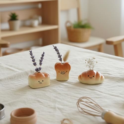 Imanes Mini Jarrón Pan DIF DECO 3 Piezas Decorativos miniatura 7