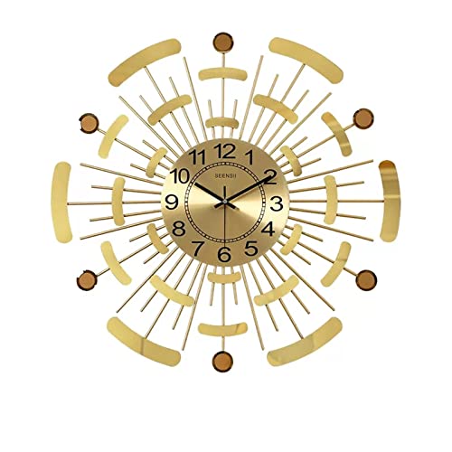 Grande horloge murale décorative salon XJBTBA pour séjour