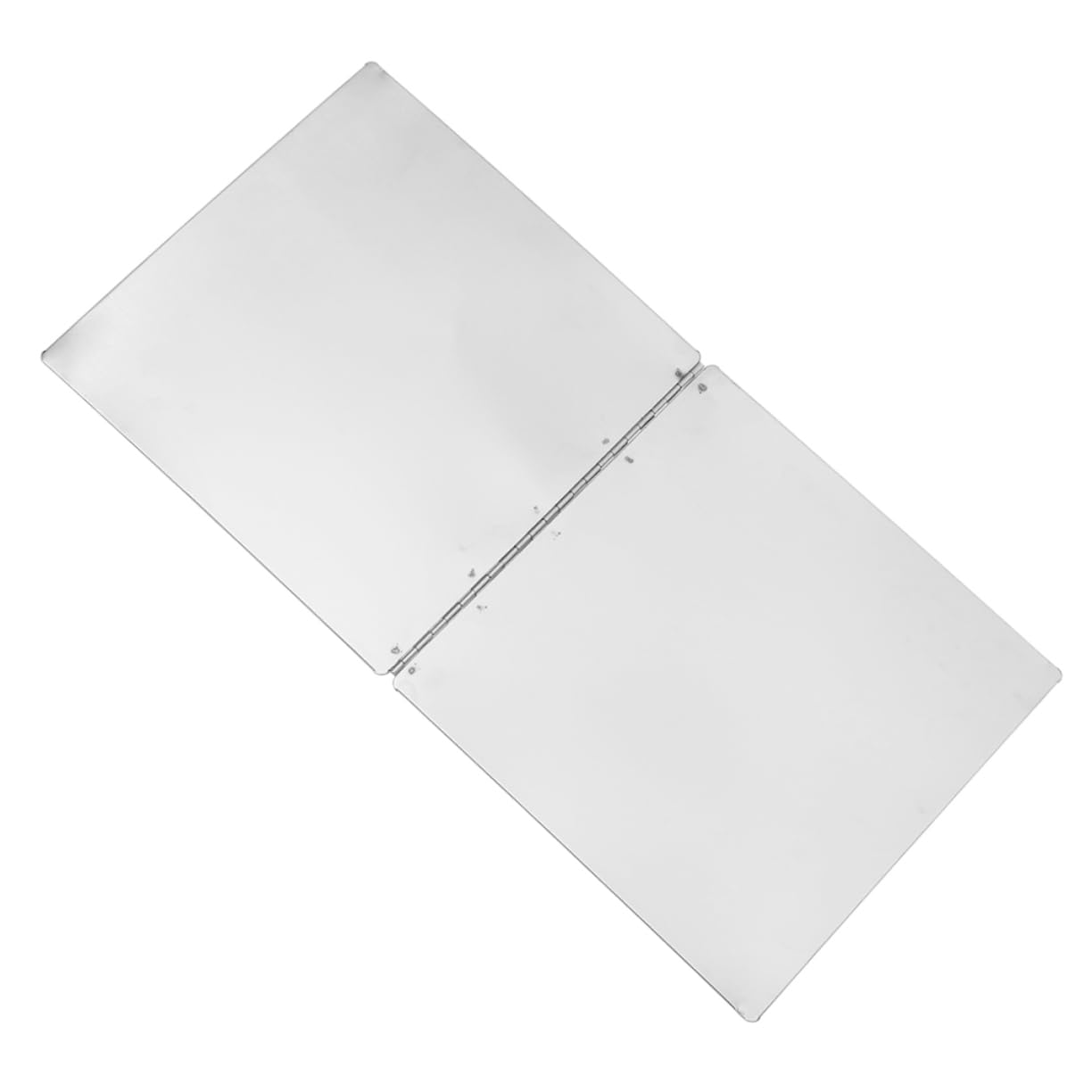 Protection anti-éclaboussures acier inoxydable pliable argenté poêle