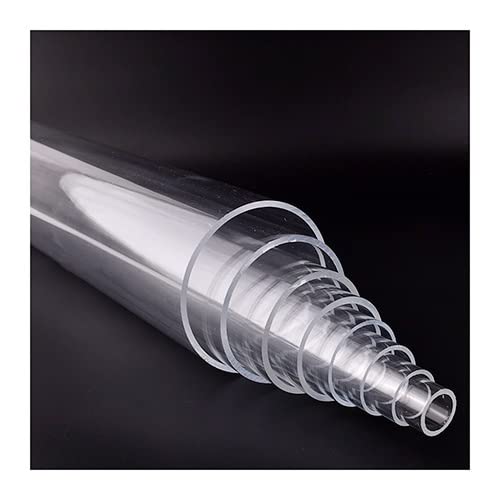 Rebower Tube Rigide En Plastique Transparent De 14 Pouces (35cm) De