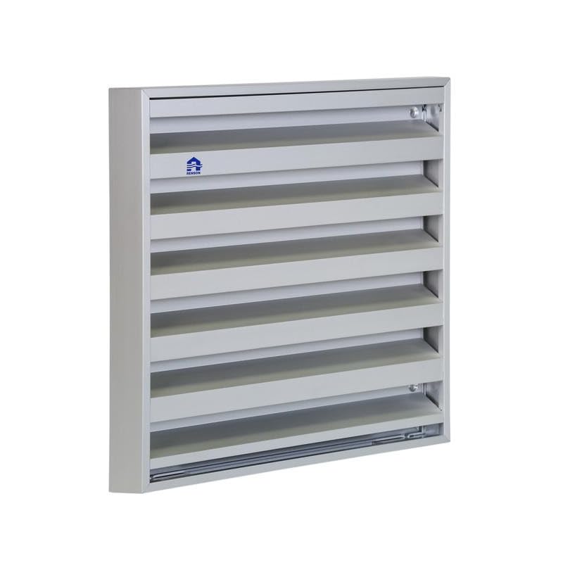 Renson 431 - Grille murale d'évacuation en aluminium - Renson - Naturel 165 x 165 mm