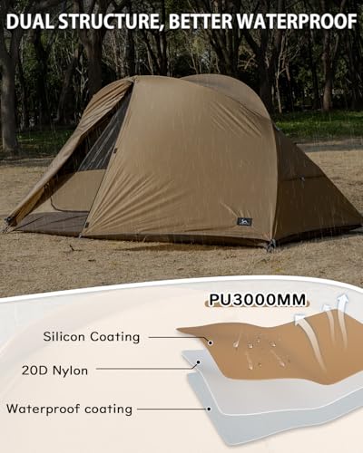 MC TOMOUNT Ultralight 1 Person Tent