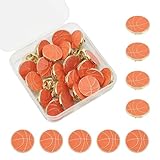 Quantità:Riceverai 24 spilla da basket, adatto a tutti i tipi di abbigliamento, quantità sufficiente per soddisfare le vostre esigenze quotidiane di utilizzo e sostituzione
