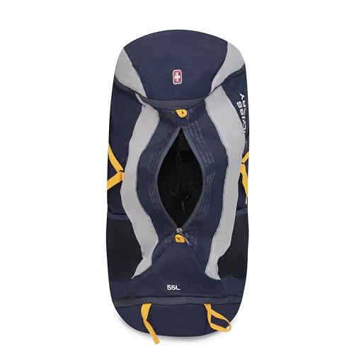 SWISS MILITARY WAVEPRIME 55L Navy Rucksack - Image 6