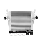 Mishimoto MMINT-RAM-10SL Performance Intercooler Fits Dodge Ram - Cummins 6.7 2010-2012 Silver