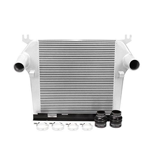 Mishimoto MMINT-RAM-10SL Performance Intercooler Fits Dodge Ram - Cummins 6.7 2010-2012 Silver