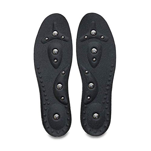 Massaging Insoles,Acupressure Magnet Massage Foot Therapy,Relief Pain Fatigue,Washable and Cutable for Women