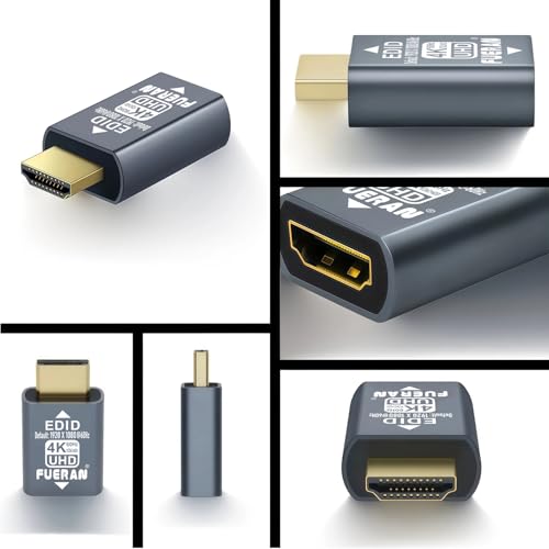 Adaptateur émulateur HDMI EDID résout les bugs d'affichage Plug & Play