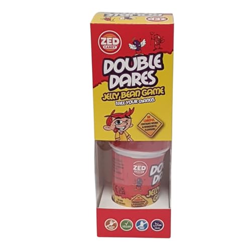 Candy Double Dares Jelly Bean Game – Weird & Wonderful Flavours – Fun Candy Challenge for Kids & Adults – Halal, Vegan-Friendly, Gluten-Free (1)