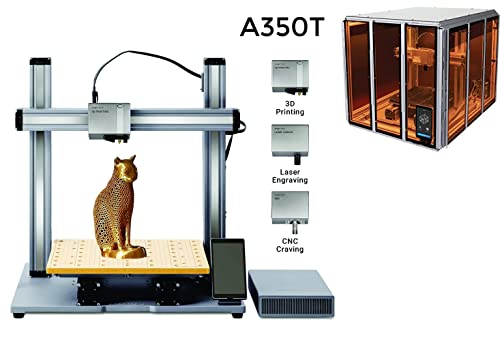 Image of 3IDEA Bundle Snapmaker 2.0 A350T+Enclosure 3D Printer with 3D Printing /Laser Engraving /CNC Carving, Working Volume up to 320x350x330mm
