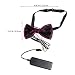 TENDYCOCO Pajaritas para Hombres Led Iluminado Pajarita Luminosa Lazos Divertidos Accesorios Rave...