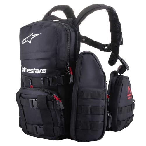 Alpinestars 6104524-12-OS: Techdura Tactical Pack Black/White
