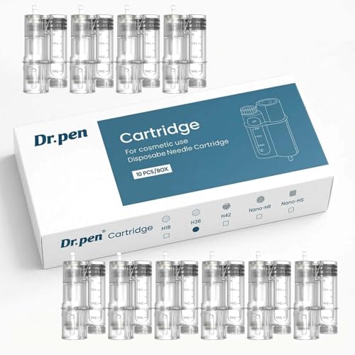 Cartouches de précision Dr Pen H6 36 broches et design Twist Lock sûr